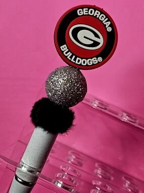 Georgia Bulldogs Sparkly/Blingy Custom Created Super Fan Pen